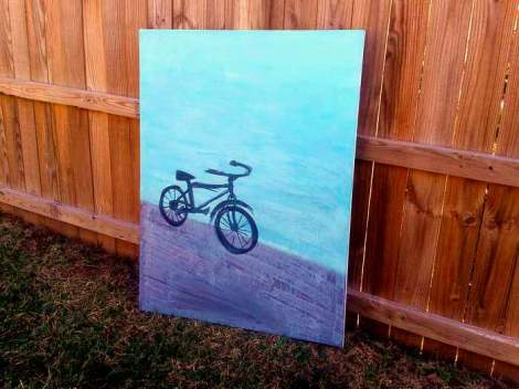13 bike painting
